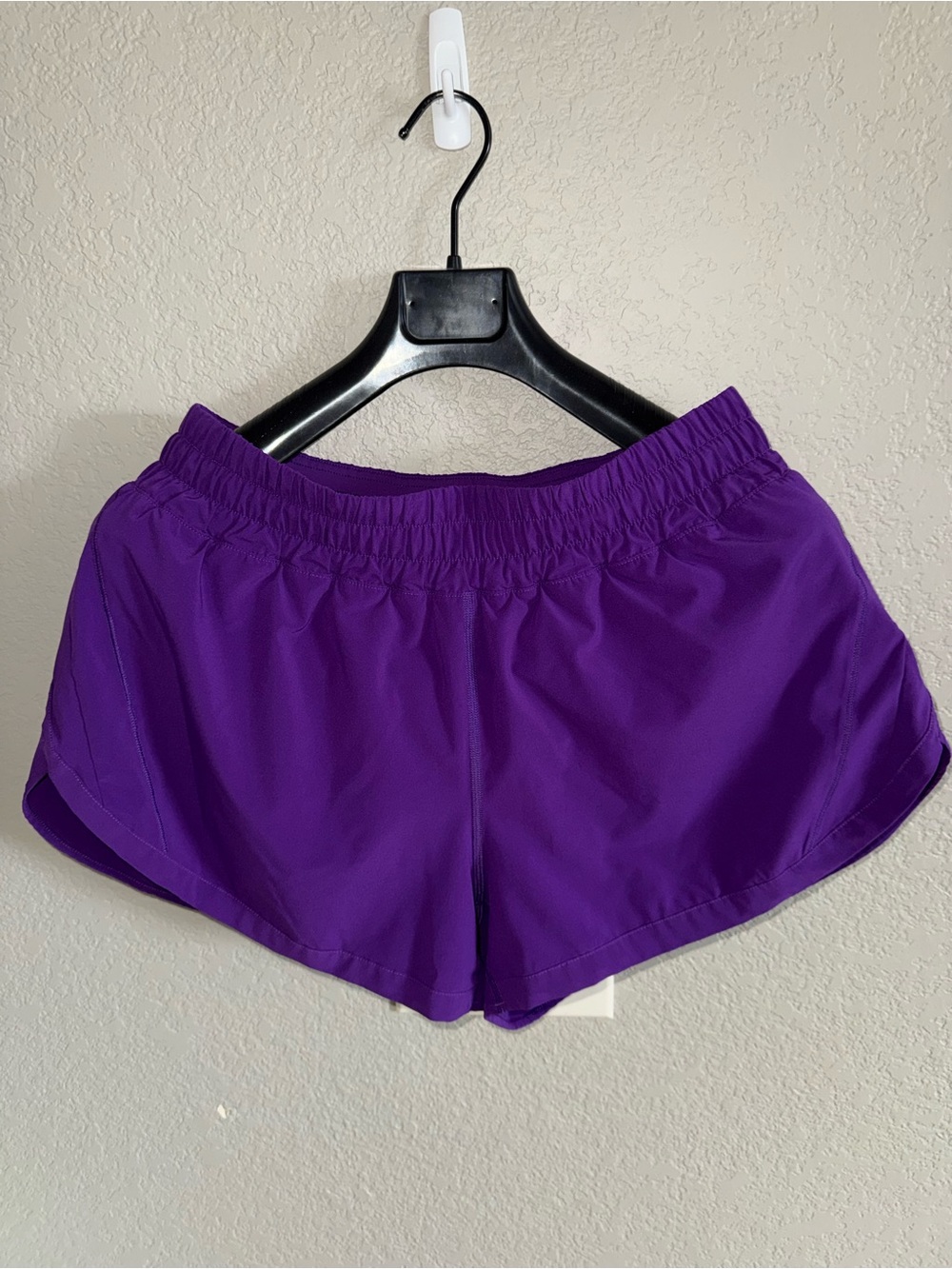 Lululemon Track That High Rise Shorts 3”- College Purple - Size 14